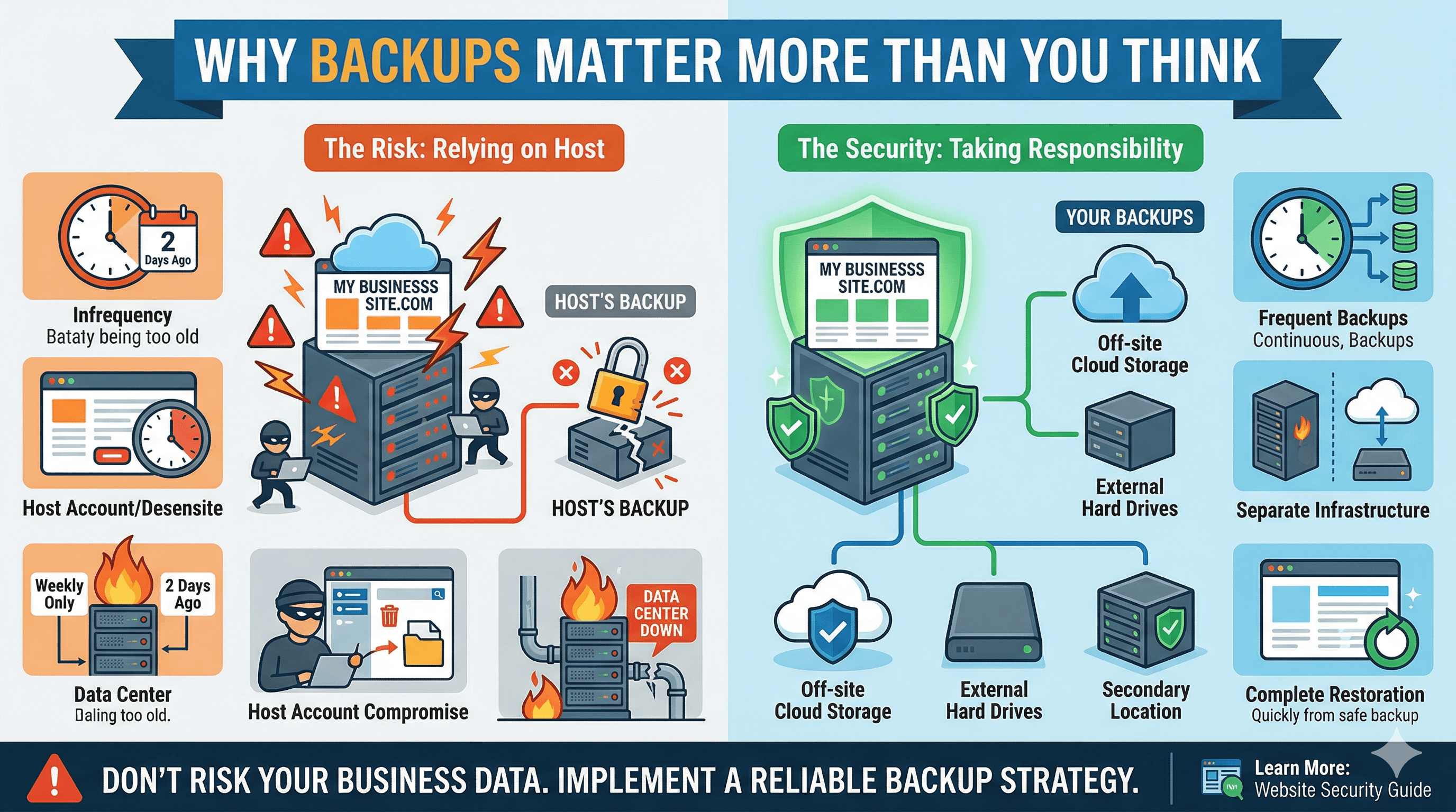 Backup Strategy for Small Business Websites