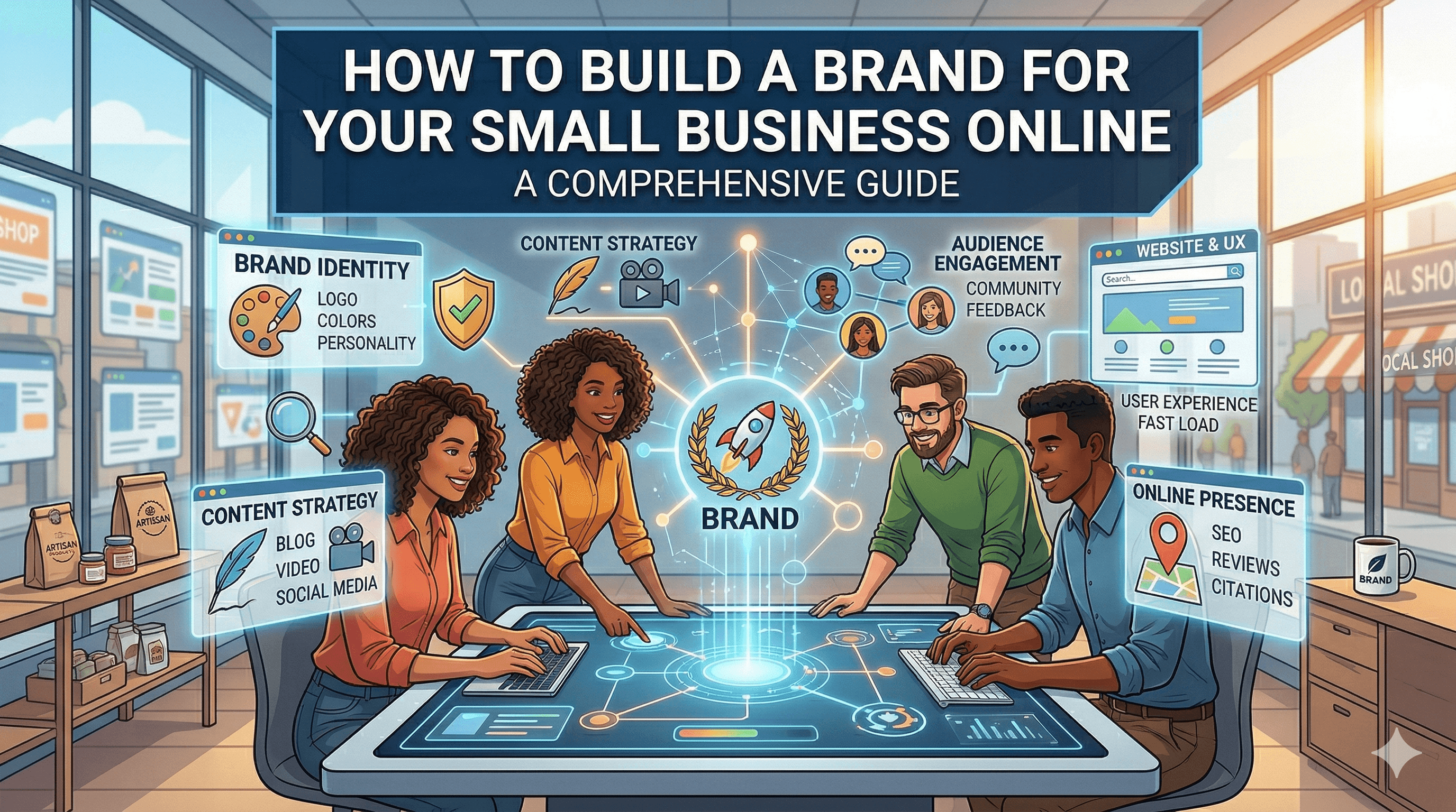 How to Build a Brand for Your Small Business Online