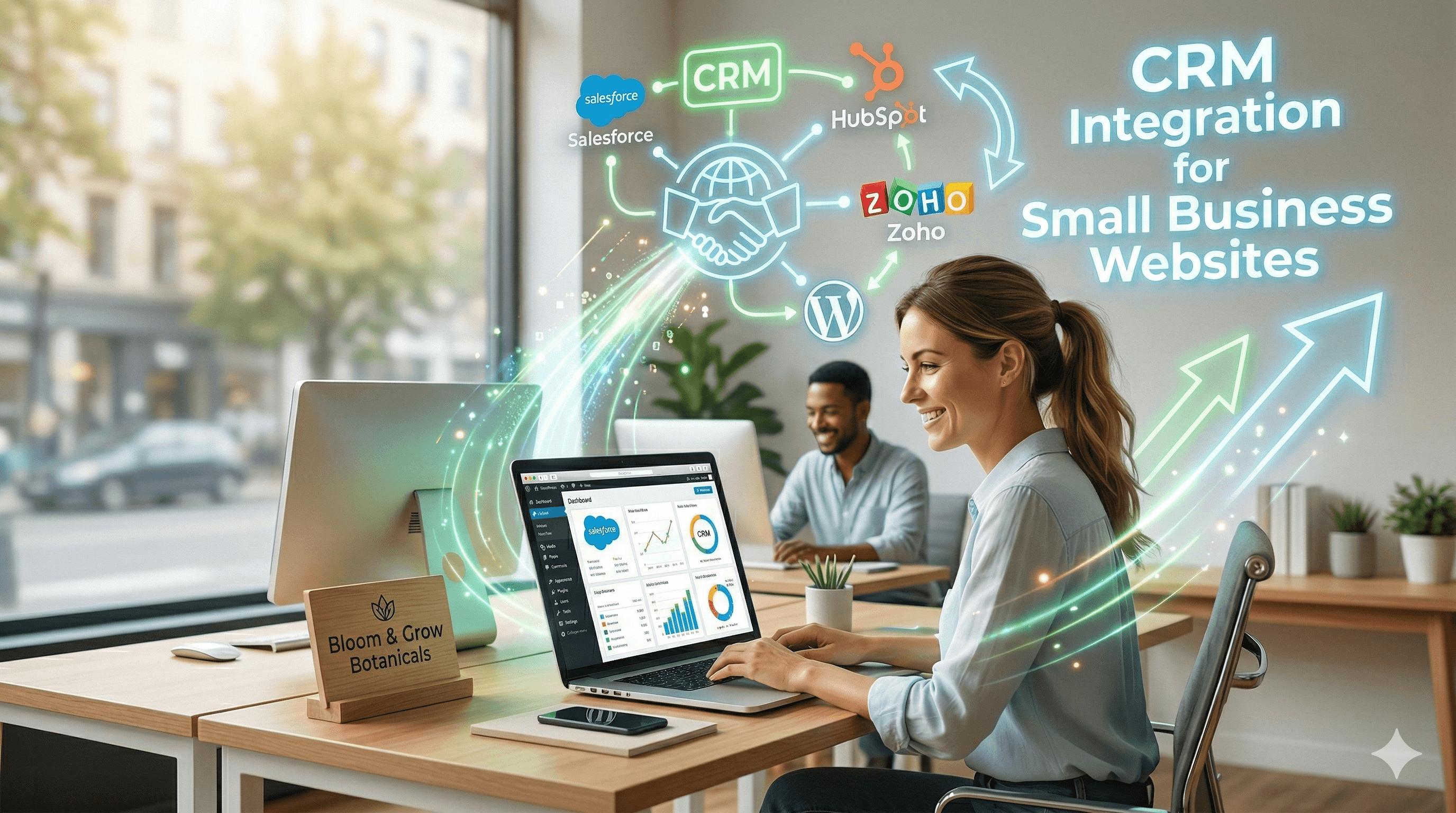 CRM Integration for Small Business Websites
