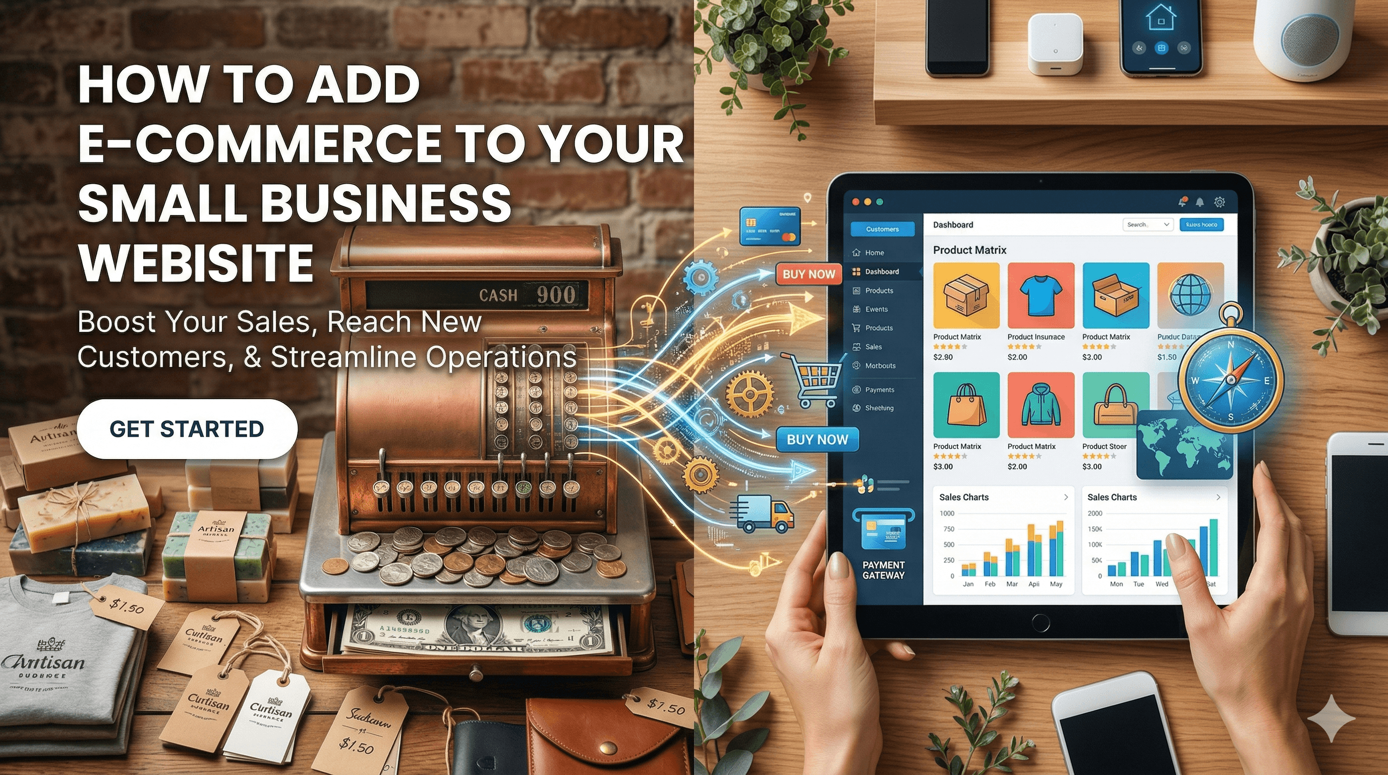How to Add E-commerce to Your Small Business Website