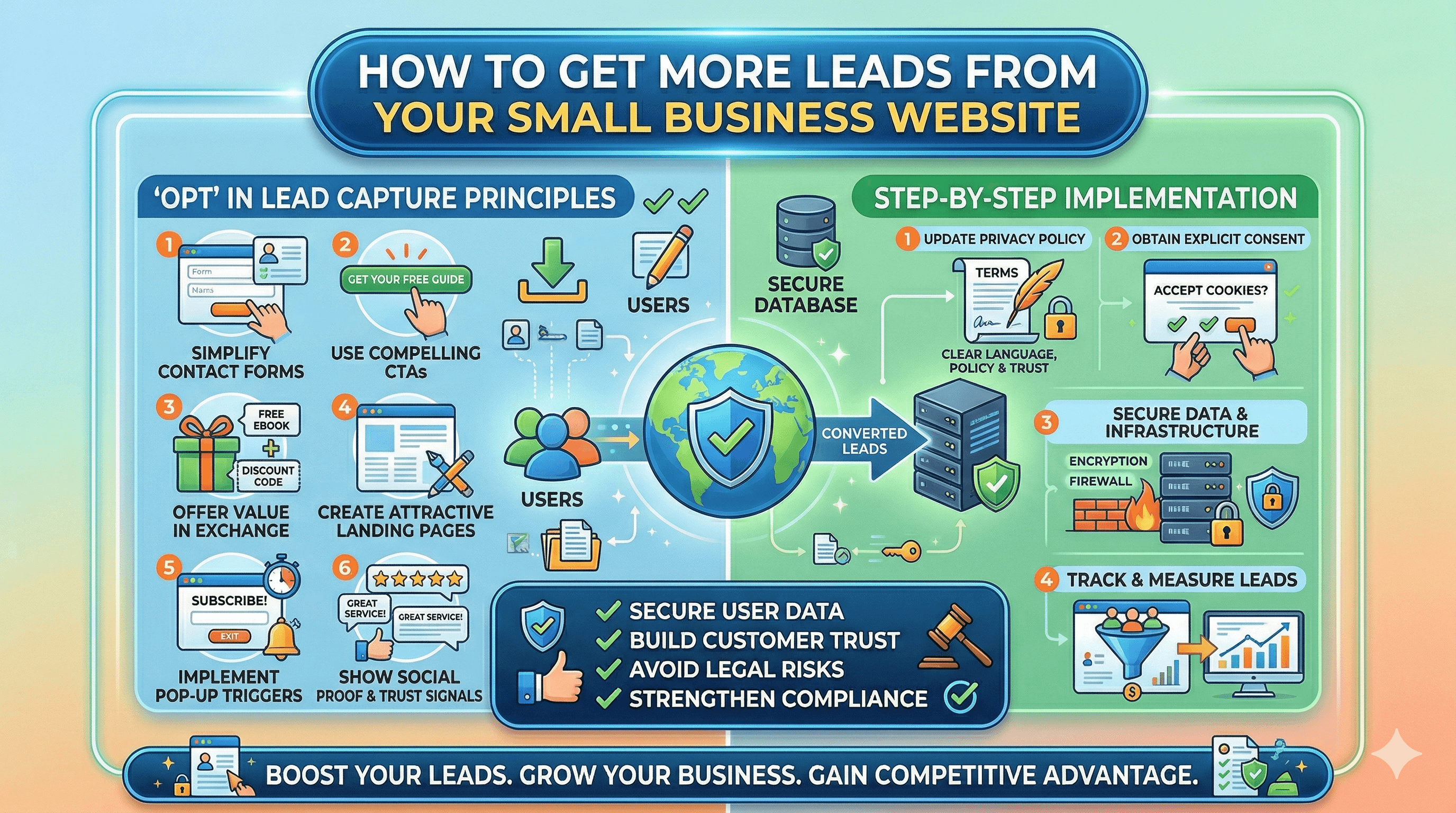 How to Get More Leads From Your Small Business Website